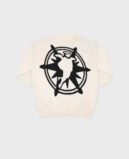 Divin By Divin Cream KnitwearSweatshirt