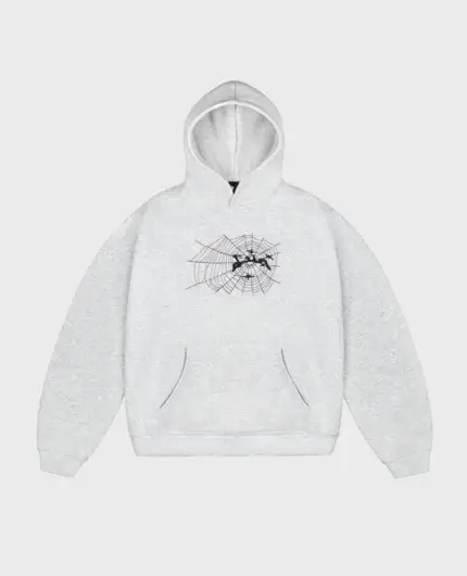 Divin By Divin Grey Spider Hoodie