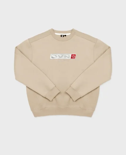 Divin By Divin Sand Dvn Box Crewneck