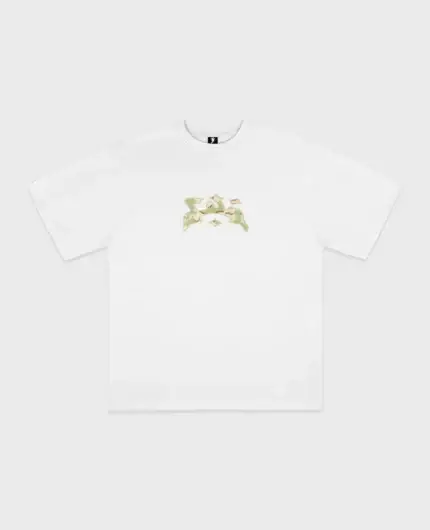 Divin By Divin White Camo T Shirt