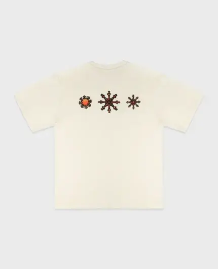 Divin by Divin Cream Pixel T Shirt