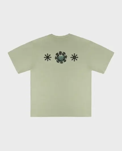 Divin by Divin Green Pixel T Shirt